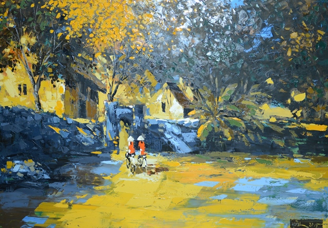 Tranh Sơn Dầu Trở Về